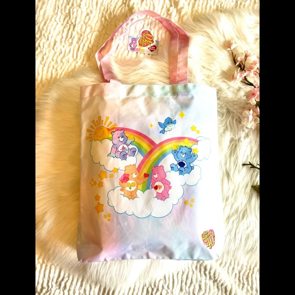 NWT Care Bears Tote Bag Exclusive 40th Anniversary - Picture 3 of 9